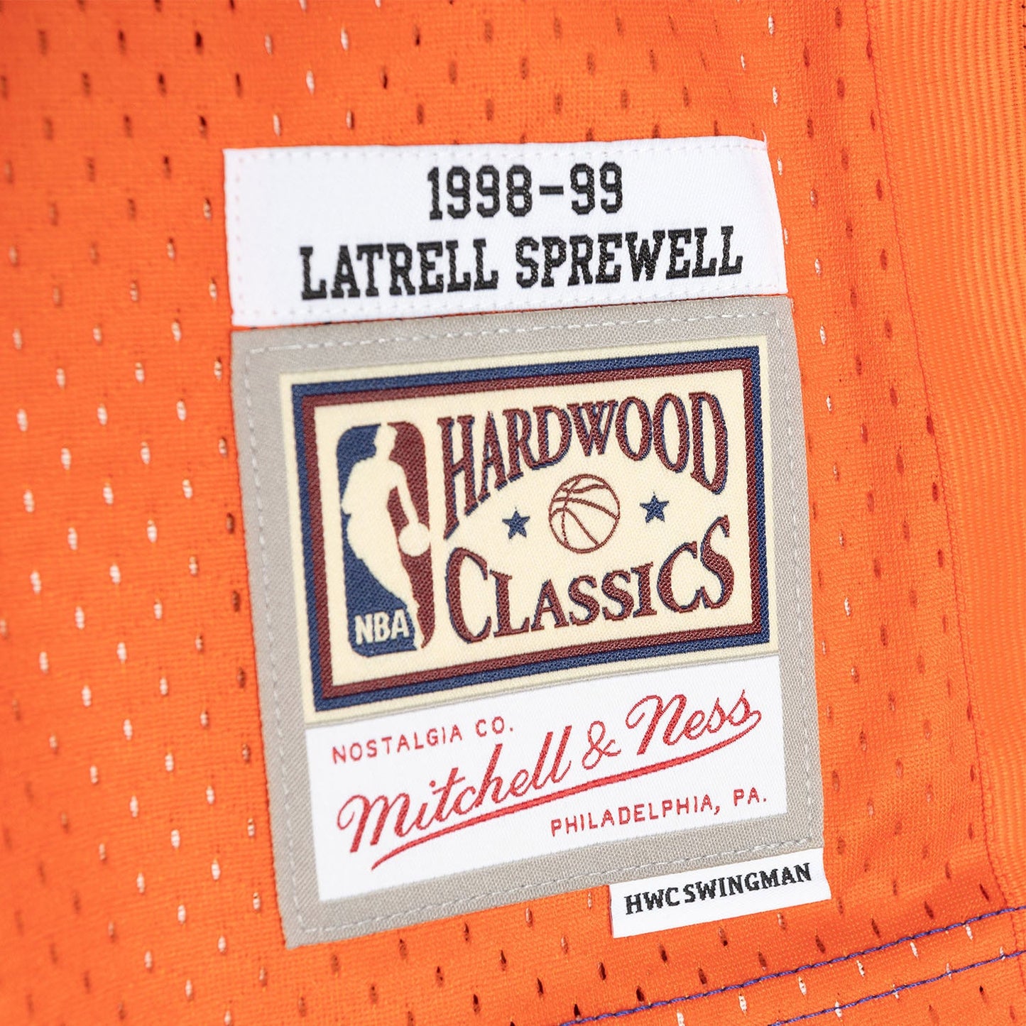 Mitchell & Ness Knicks Sprewell 1998 Split Jersey