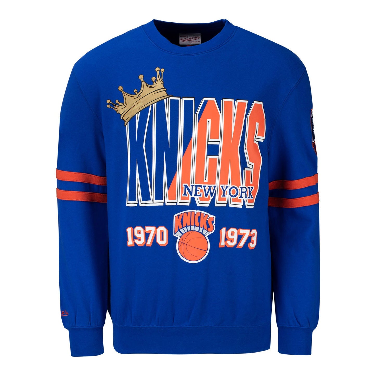 Mitchell & Ness Knicks All Over Crew Sweater