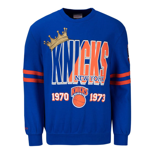 Mitchell & Ness Knicks All Over Crew Sweater