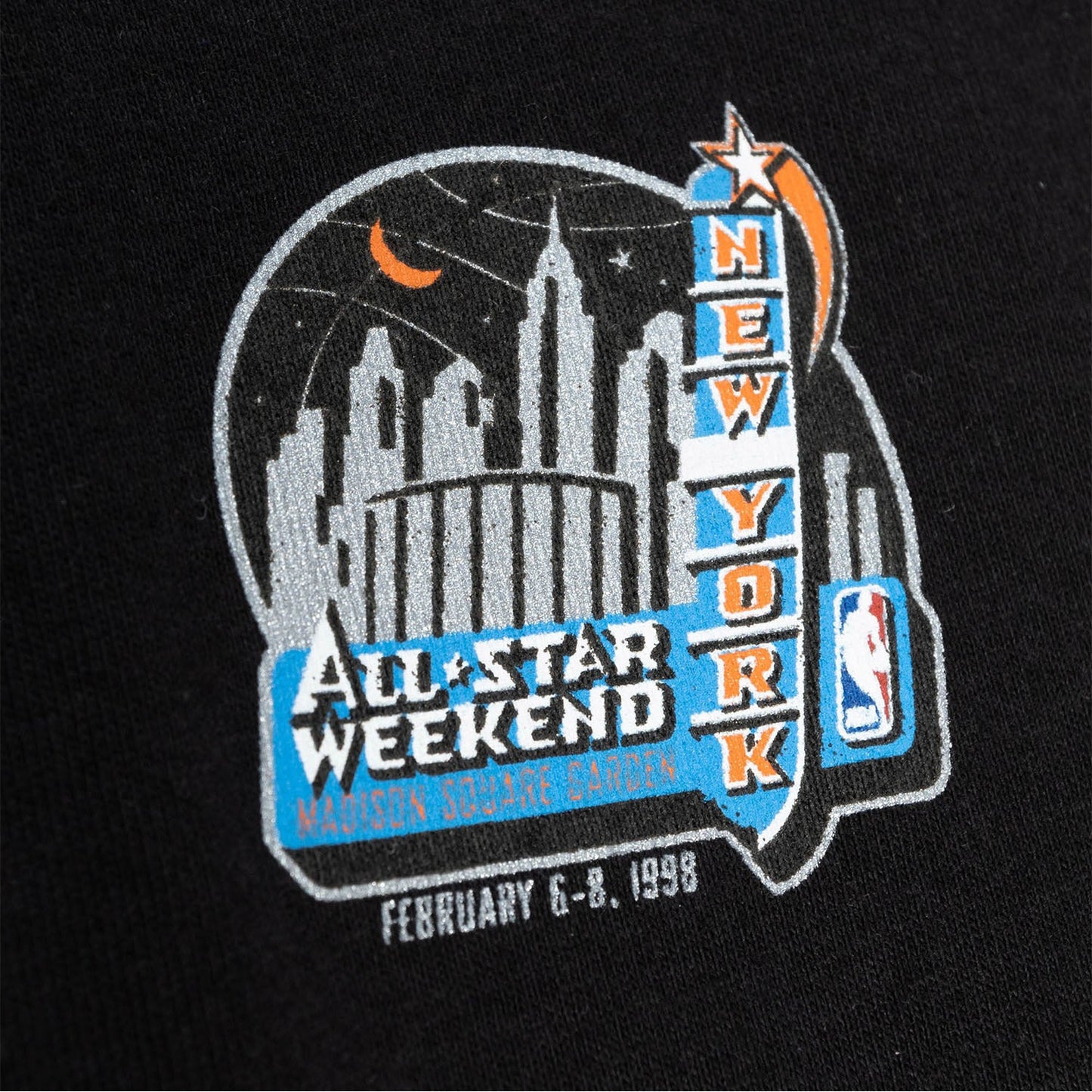 Mitchell & Ness Knicks Flight Starks Name & Number Tee