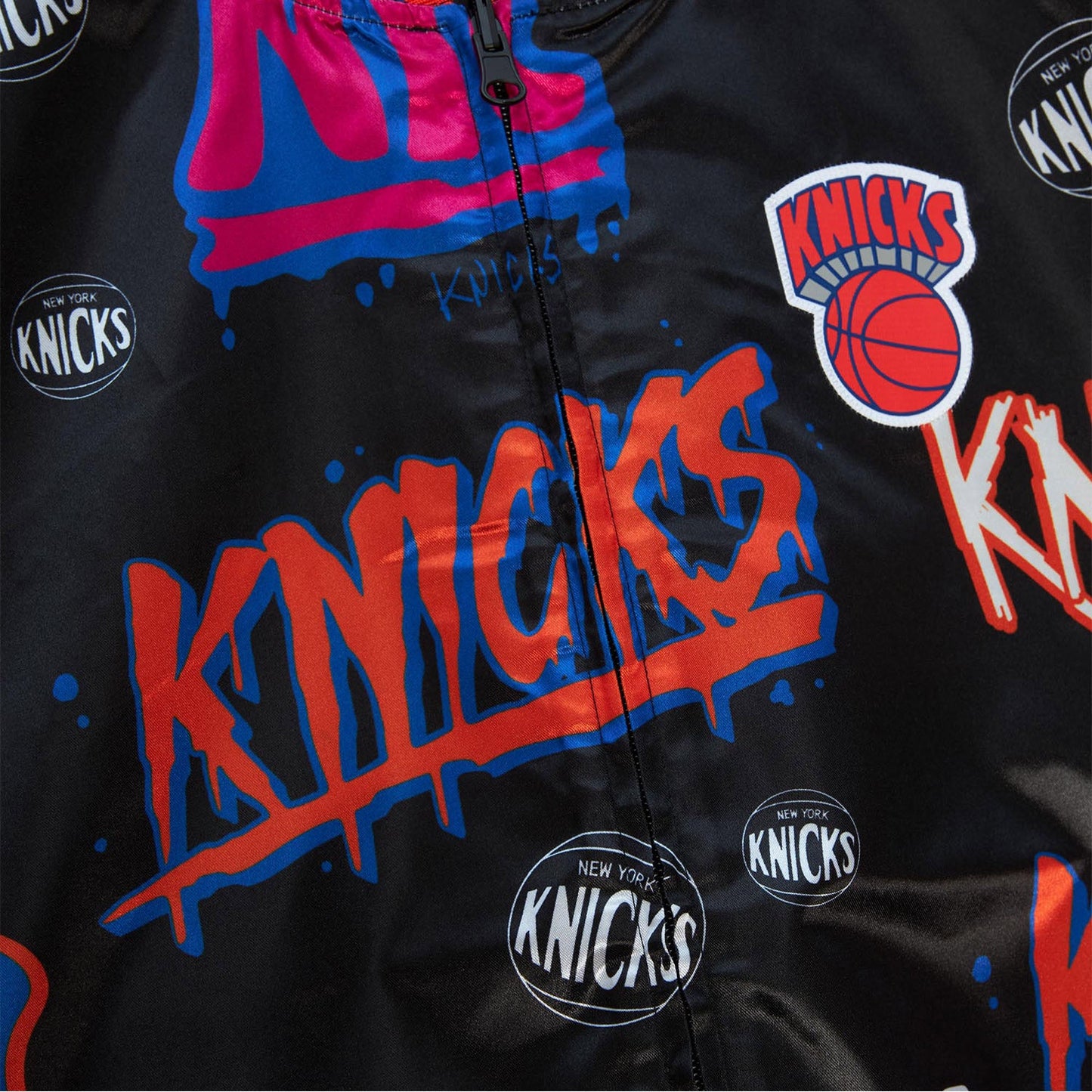 Mitchell & Ness Knicks Reversible Graffiti Jacket