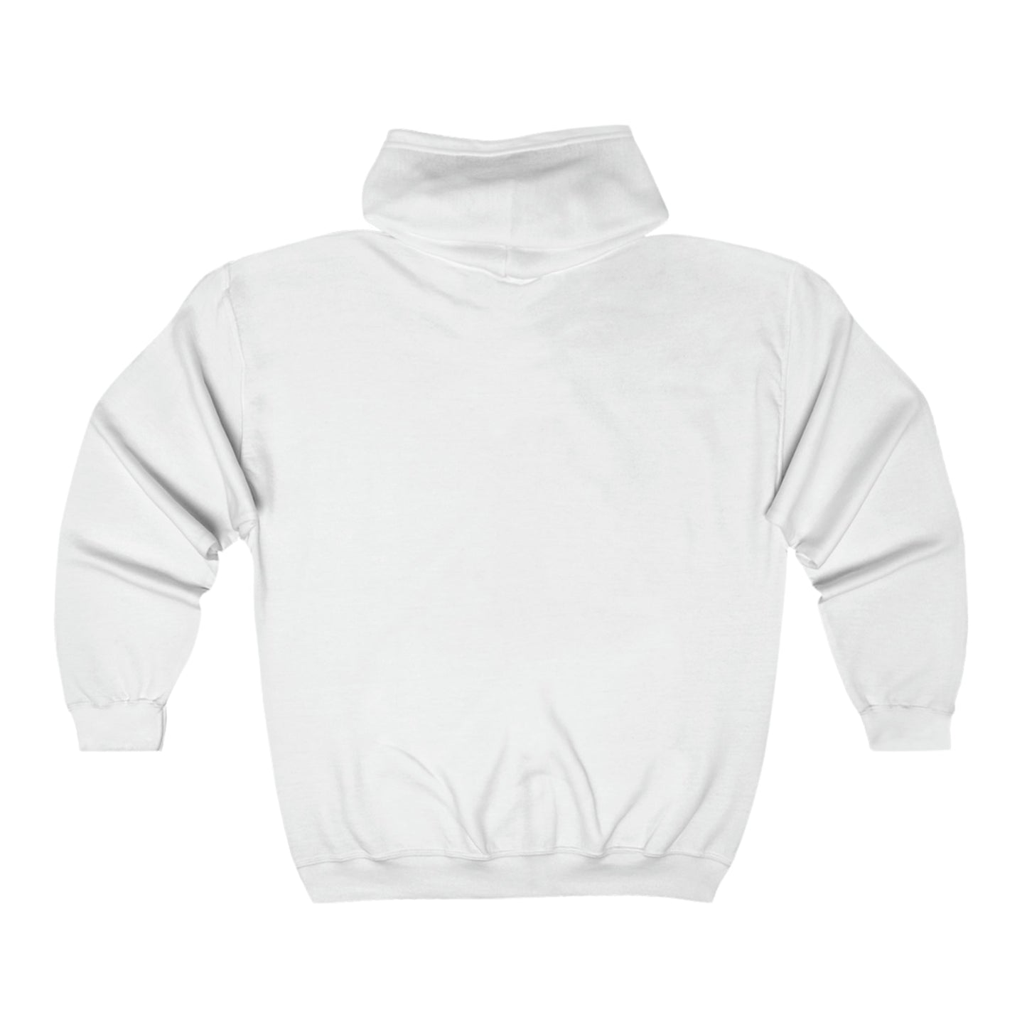 Unisex Heavy Blend™ Full Zip Hooded Sweatshirt - White