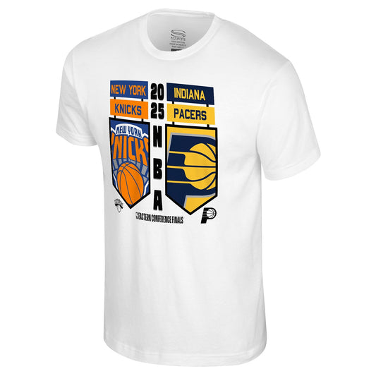 Knicks vs Pacers Eastern Conference Finals 2025 Match Up Tee