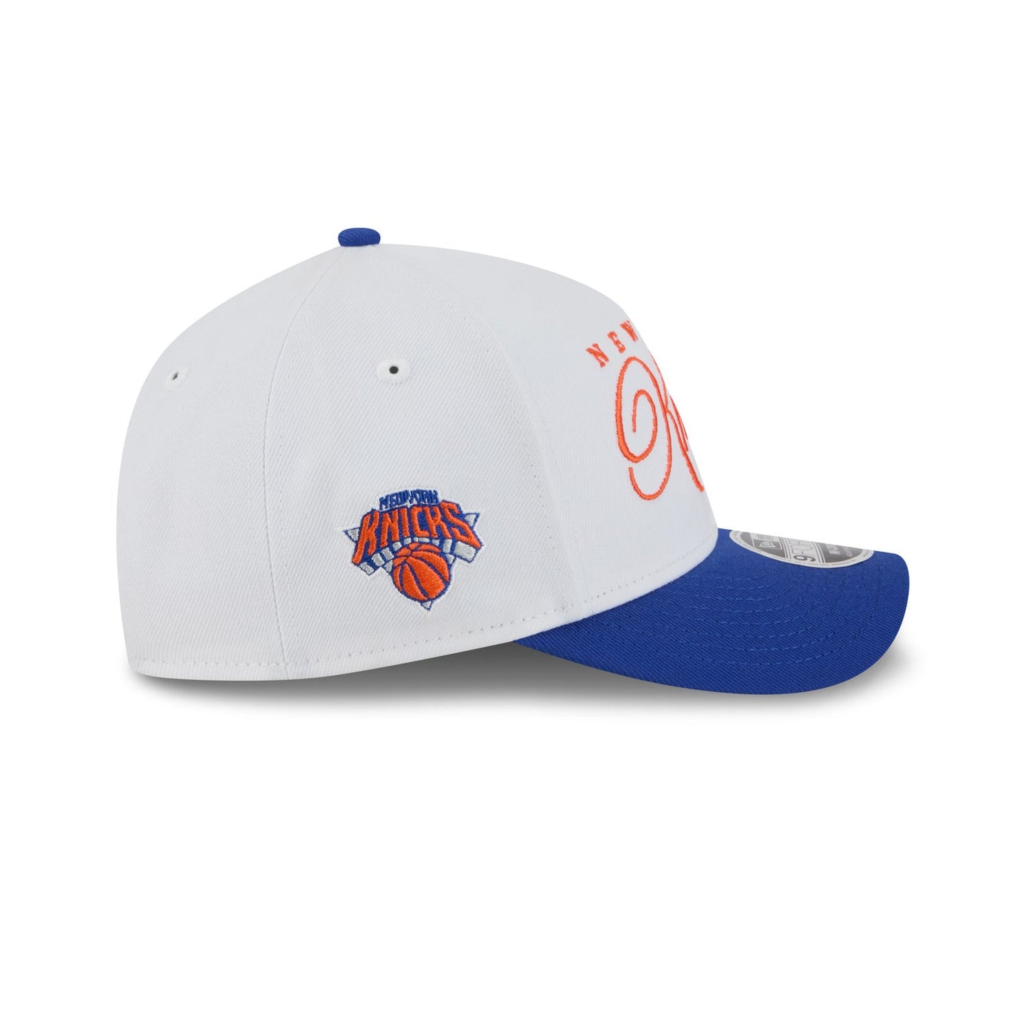 New Era Knicks 2025 Draft White 940 M-Crown Aframe Snapback