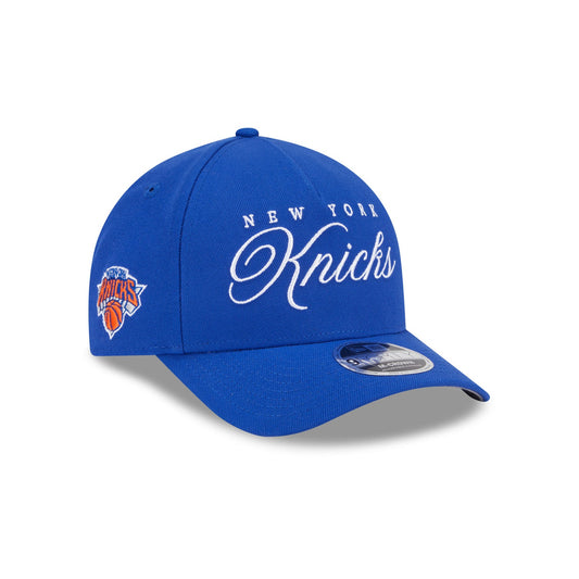 New Era Knicks 2025 Draft Royal 940 M-Crown Aframe Snapback