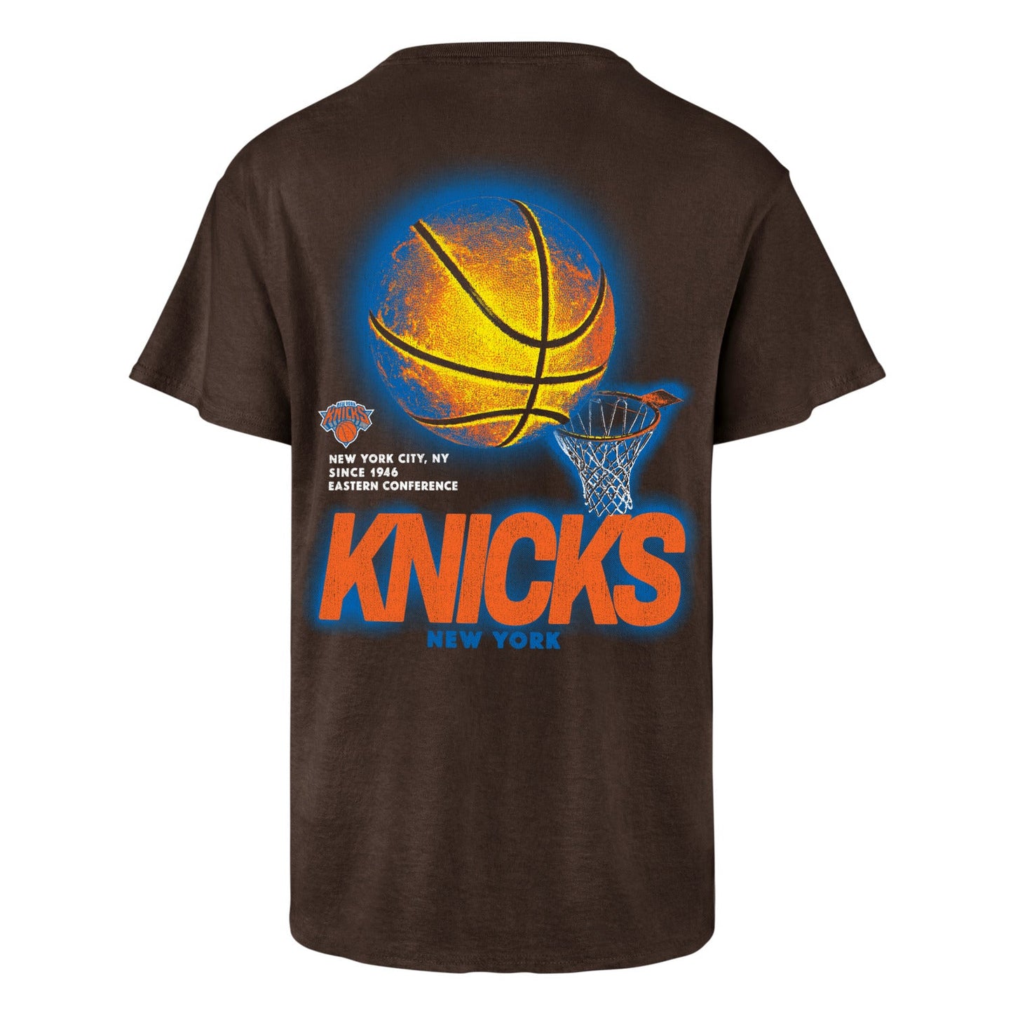 '47 Brand Knicks Mocha Dager Tradition Vintage Tubular Tee