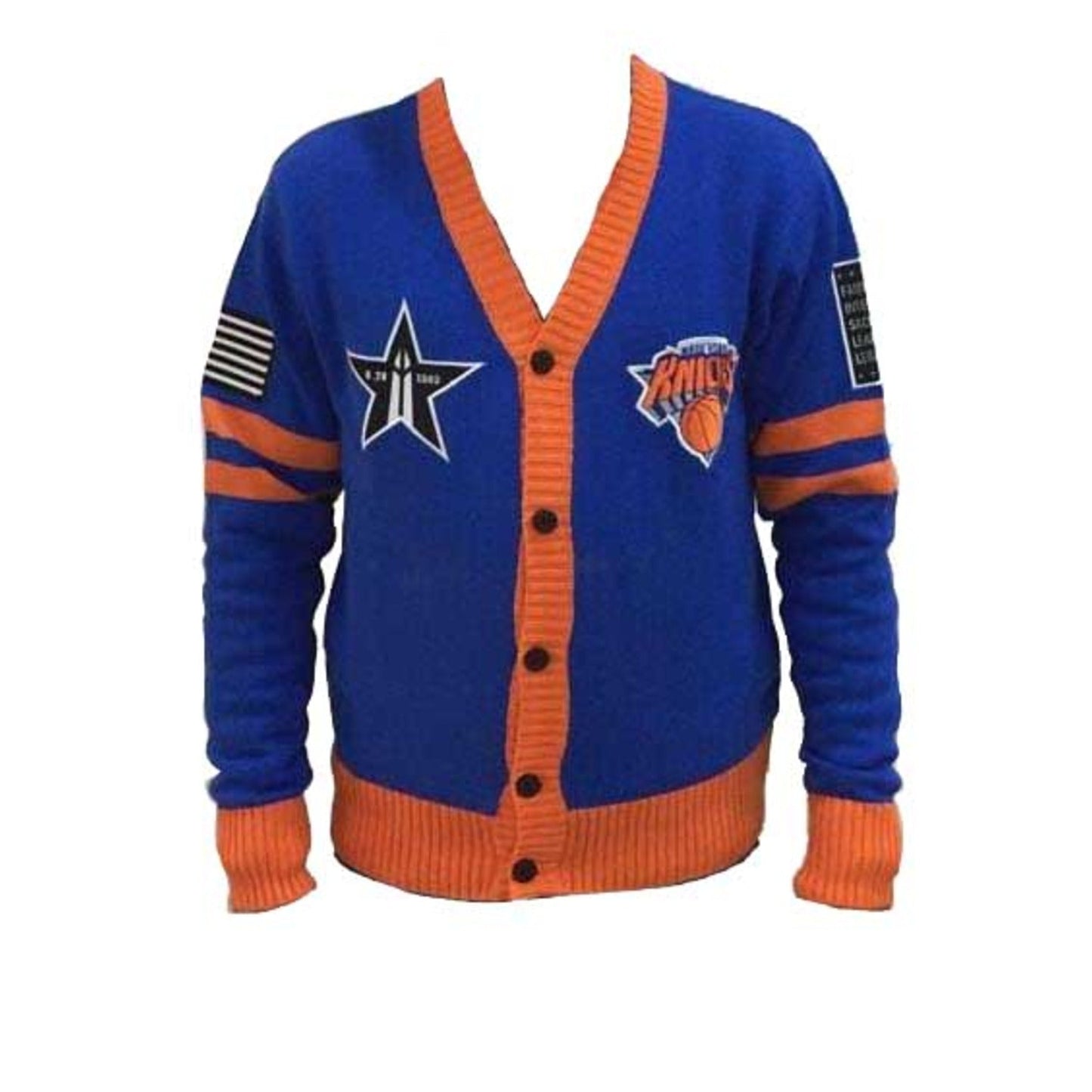 FISLL Knicks Black History Collection Cardigan Sweater