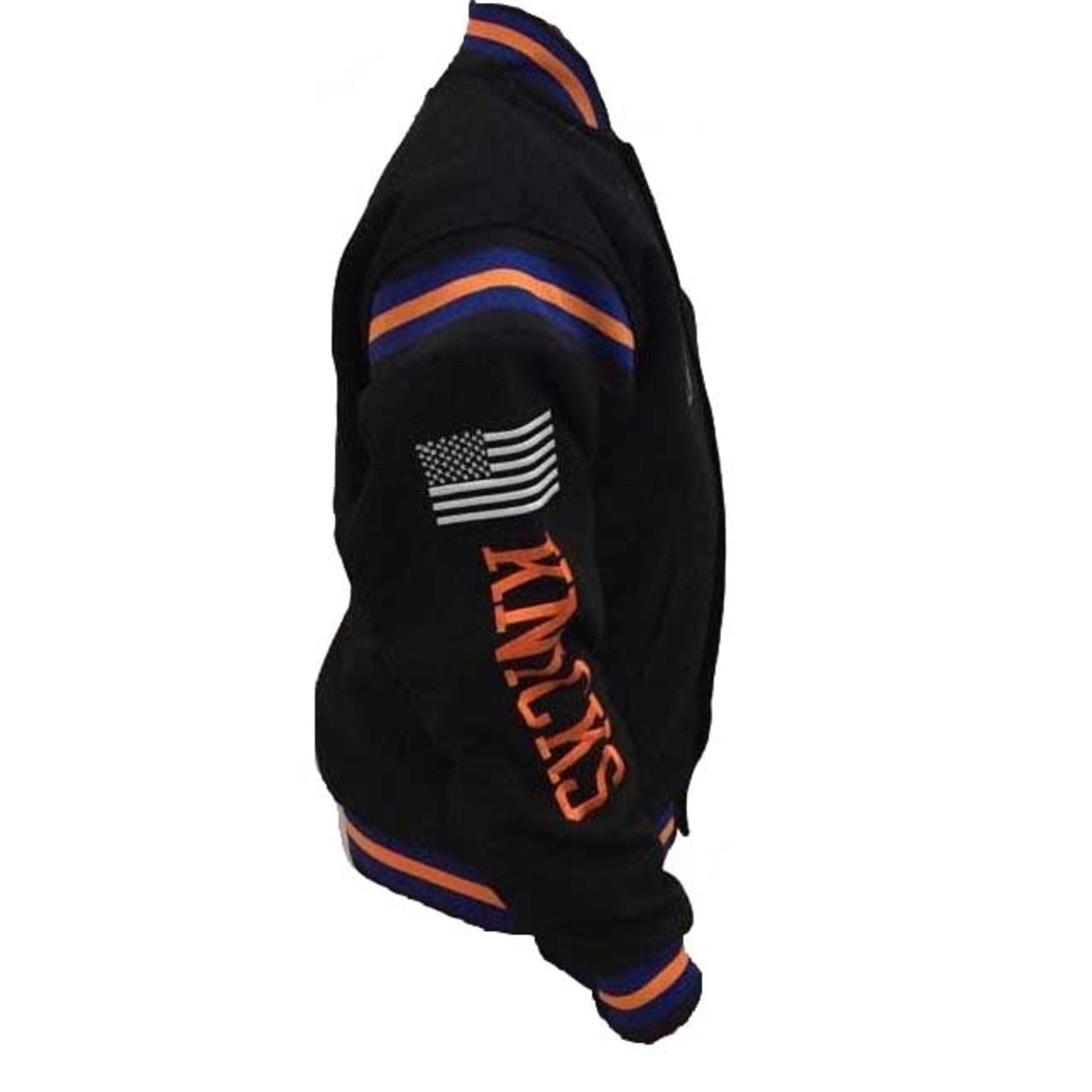 FISLL Knicks Black History Collection Varsity Jacket
