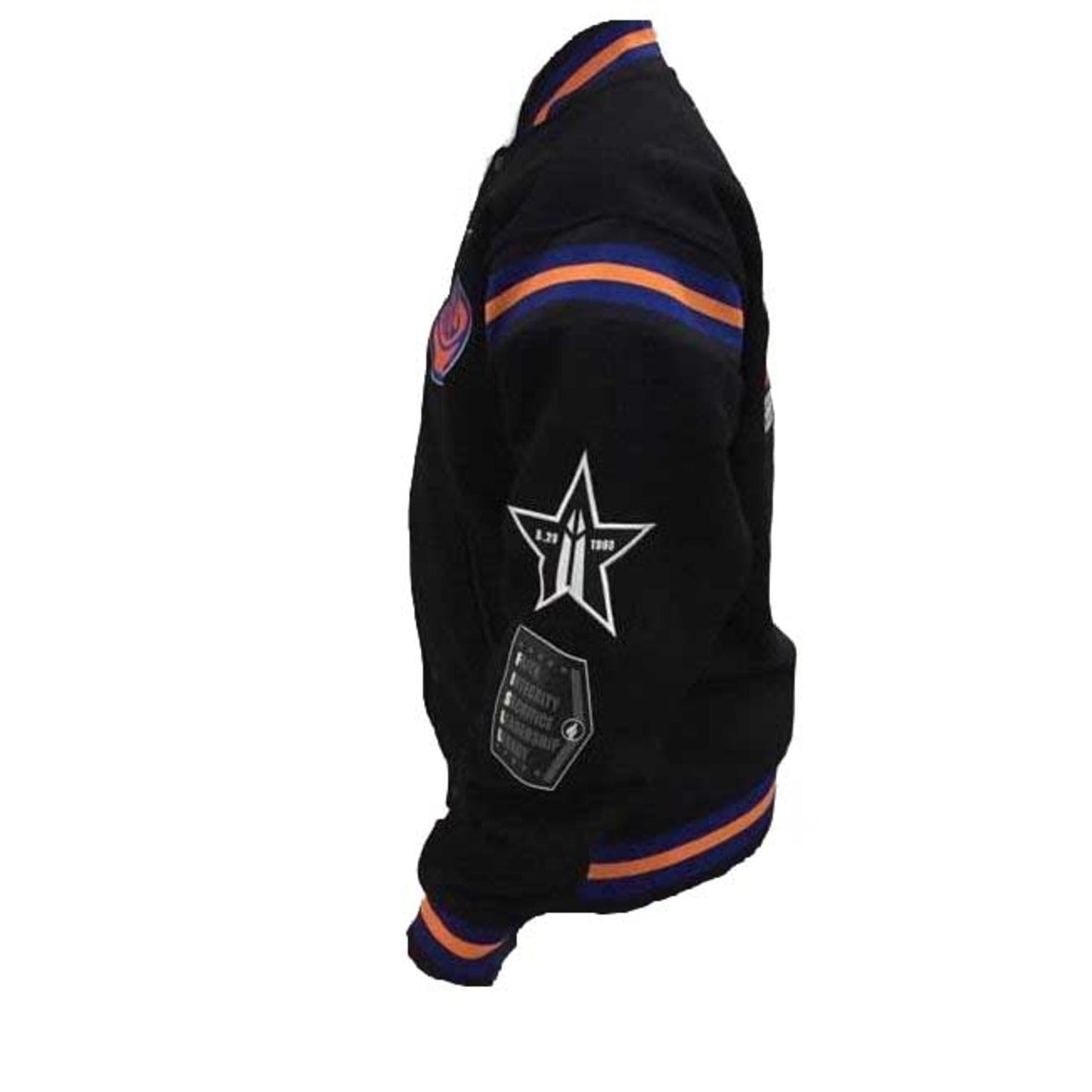 FISLL Knicks Black History Collection Varsity Jacket