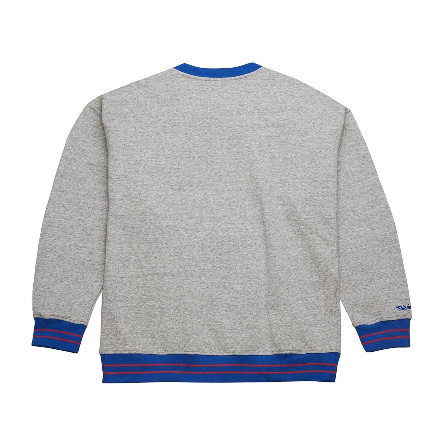 Mitchell & Ness Knicks Full Field Satin Fleece Crew