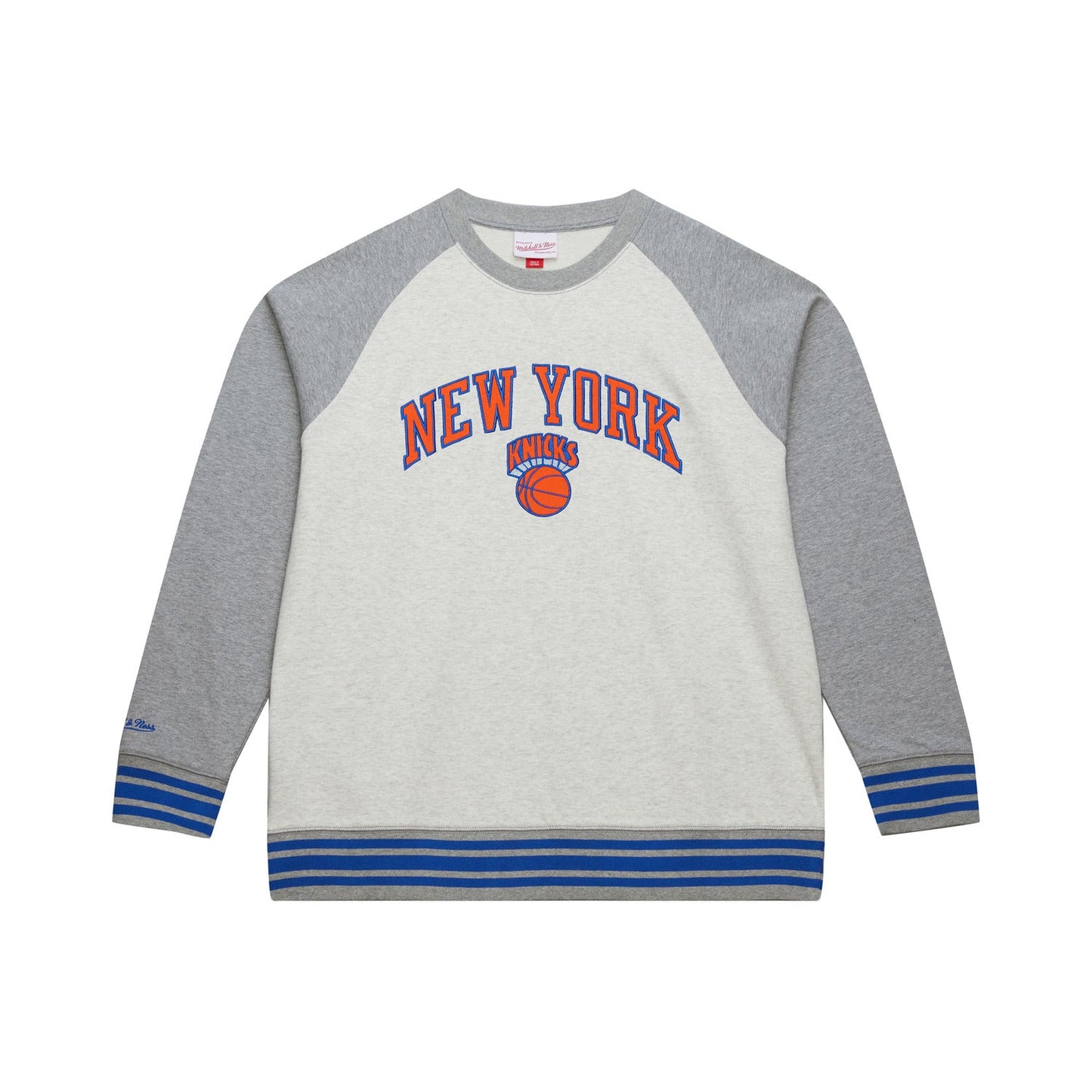 Mitchell & Ness Knicks Vintage Heritage Collection Fleece Crew
