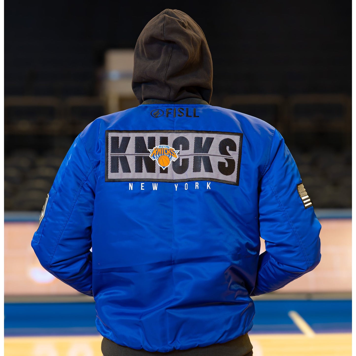 FISLL Knicks Black History Collection Flight Jacket