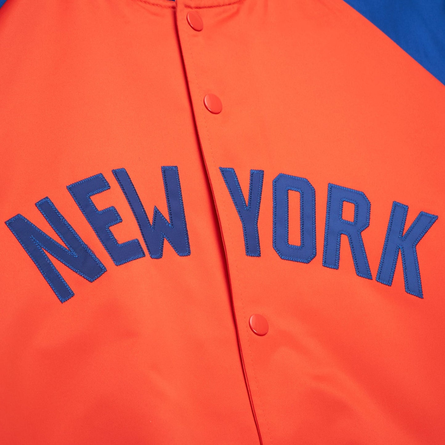 Mitchell & Ness Knicks Double Clutch Lightweight Satin Jacket