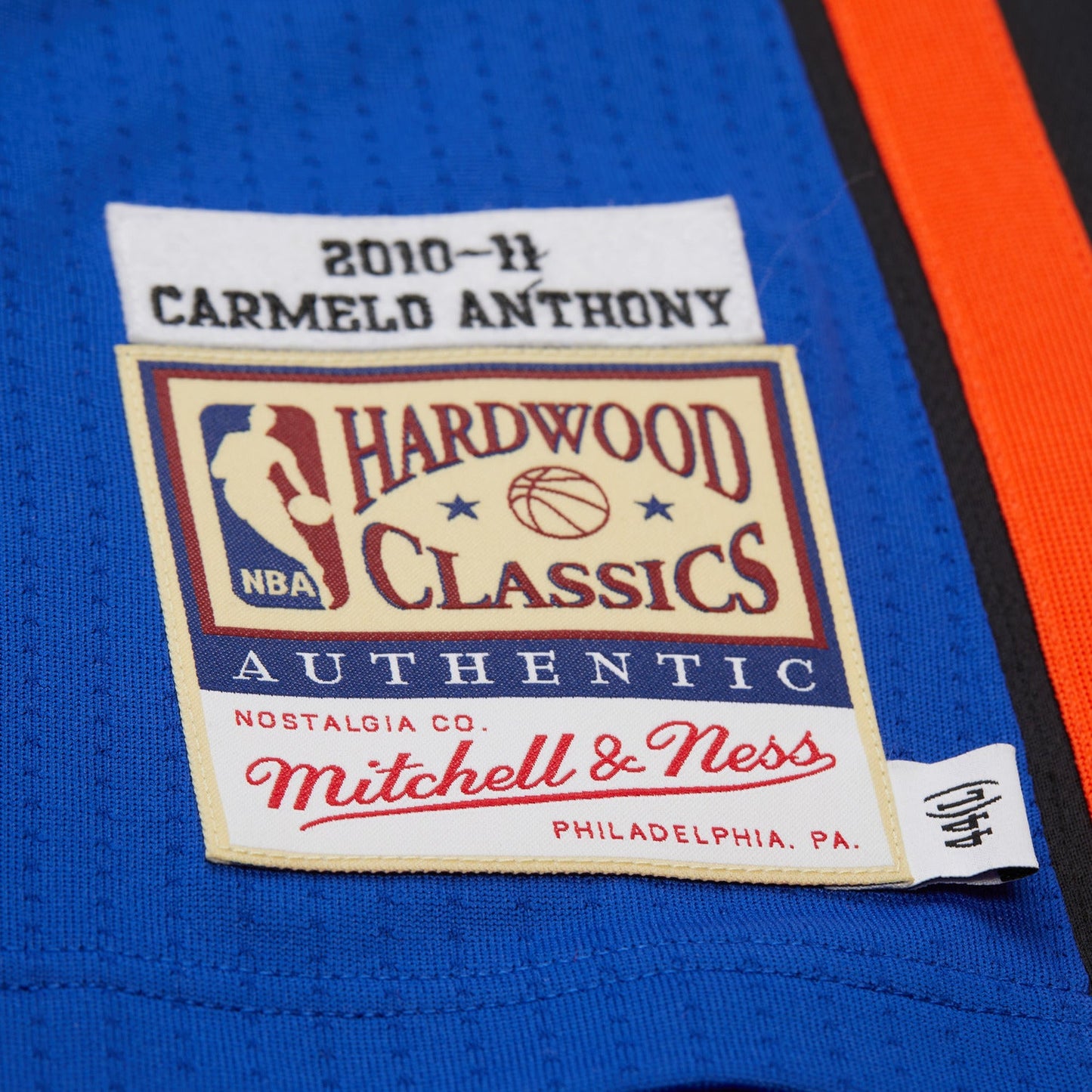 Mitchell & Ness Knicks Carmelo Anthony 2010 Authentic Jersey