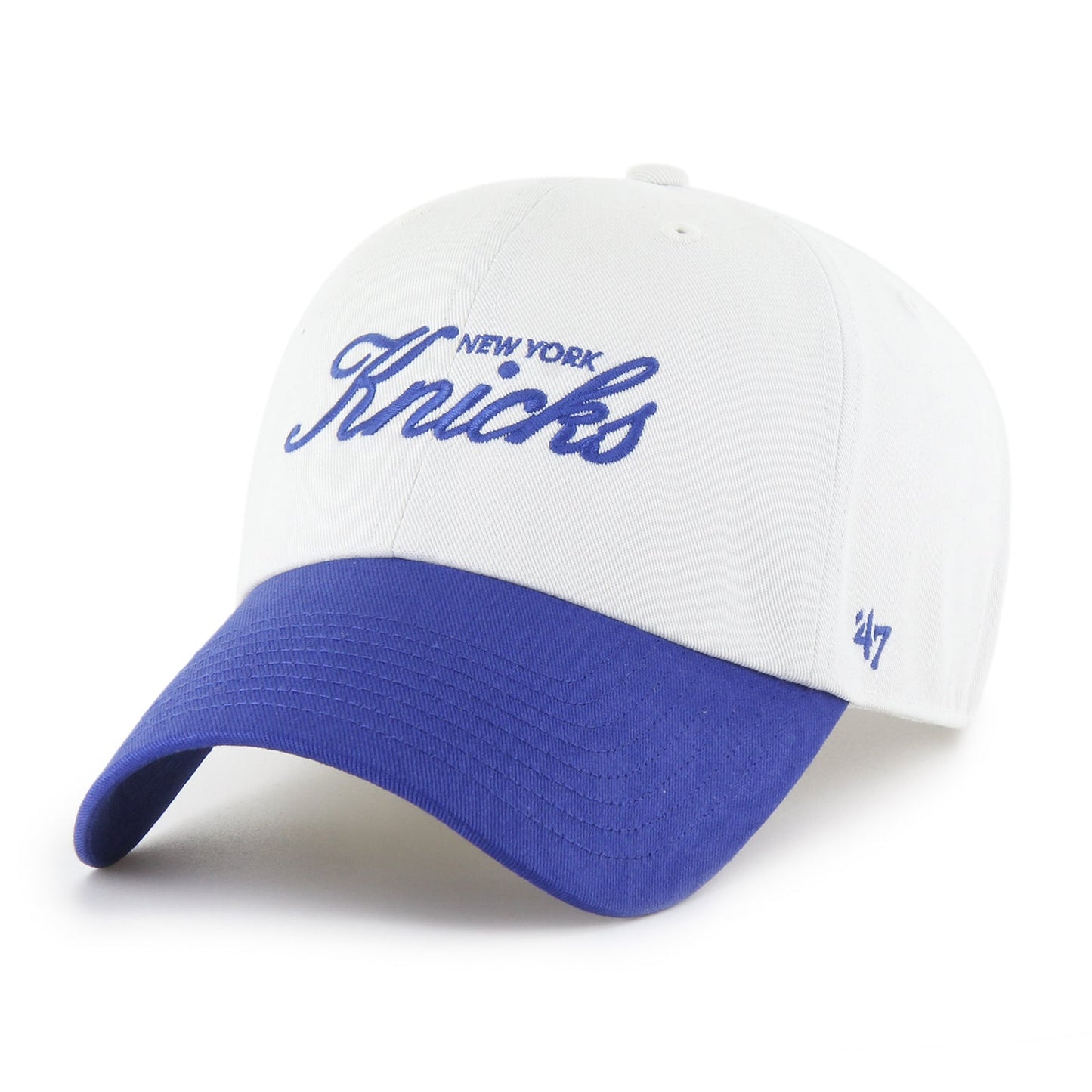 '47 Brand Knicks Sandstone/Royal Foundational Two-Tone Clean Up