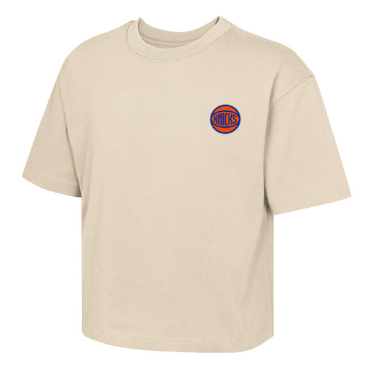 Girls Knicks Micro Logo Boxy Tee