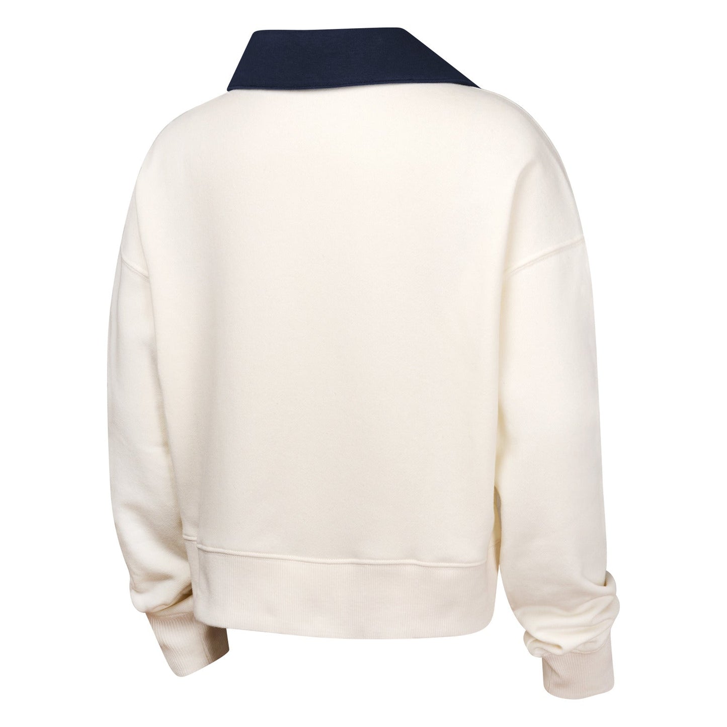 Girls Knicks Ballpark Hit Collar Long Sleeve Tee