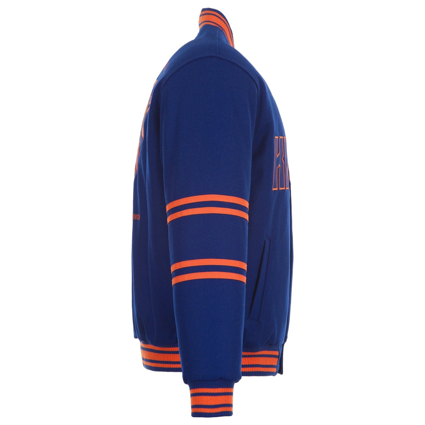 JH Design Knicks Reversible Wool Jacket
