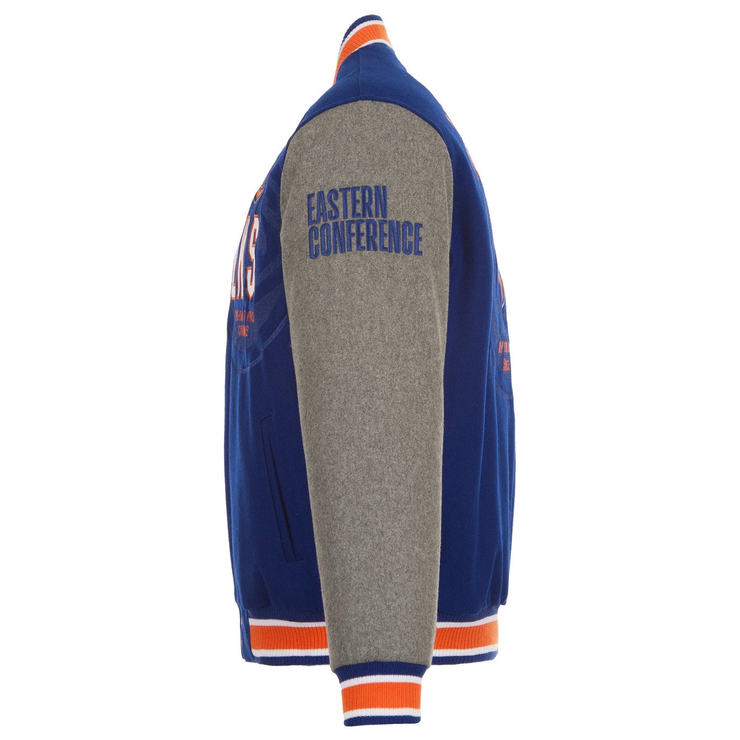 JH Design Knicks Two-Tone Reversible Wool Jacket