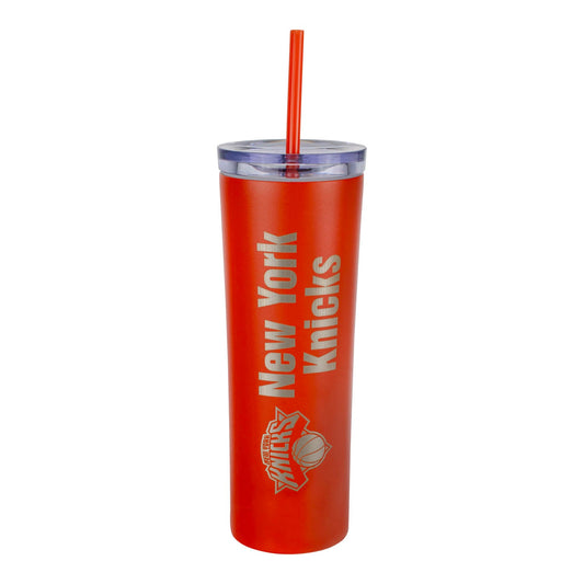 Great American Knicks Team Spirit Skinny Tumbler w/ Straw