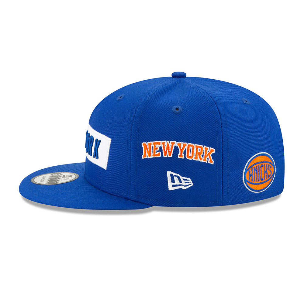 New Era Knicks 9FIFTY Multi Logo Snapback Hat
