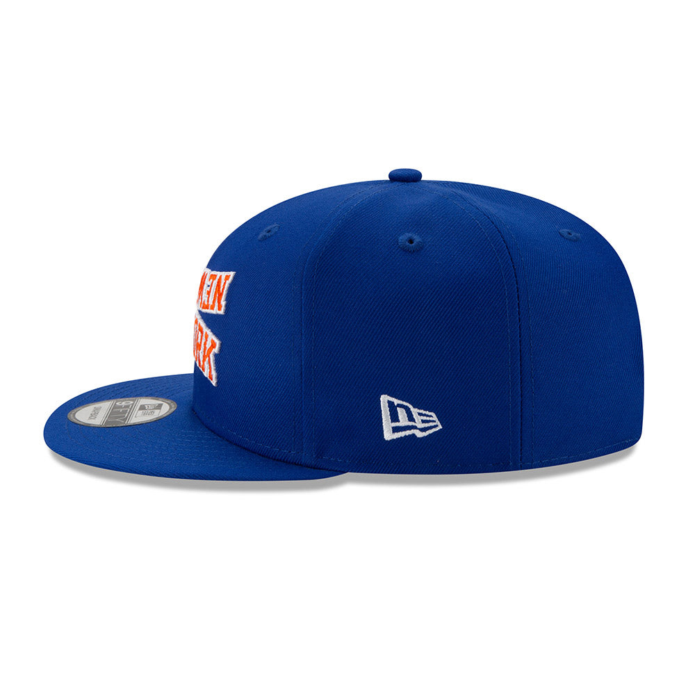 New Era Knicks 9FIFTY Flipped Wordmark Snapback Hat