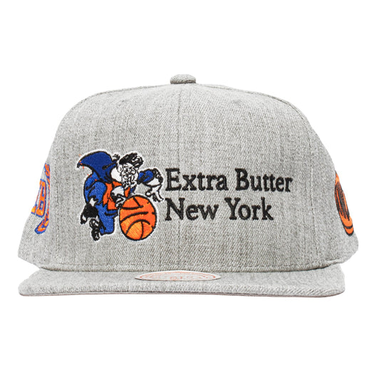 Knicks x Extra Butter x Mitchell & Ness Origin Snapback