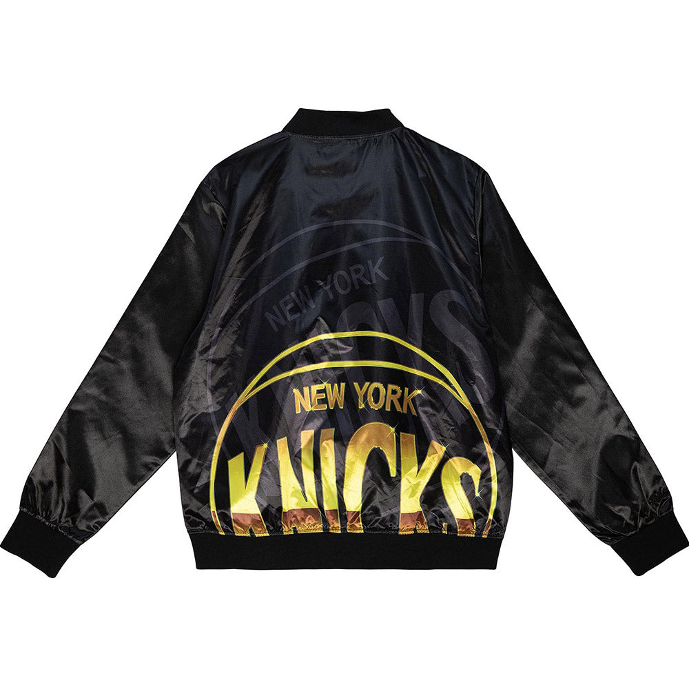 Mitchell & Ness Knicks Big Face 4.0 Satin Jacket
