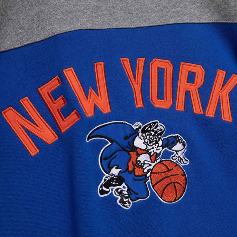 Knicks Mitchell & Ness Overtime Fleece Crew