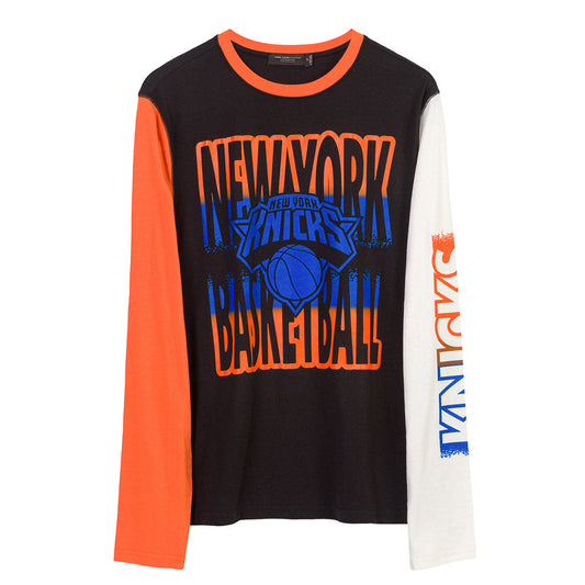 Junk Food Knicks Alley Oop Long Sleeve Tee