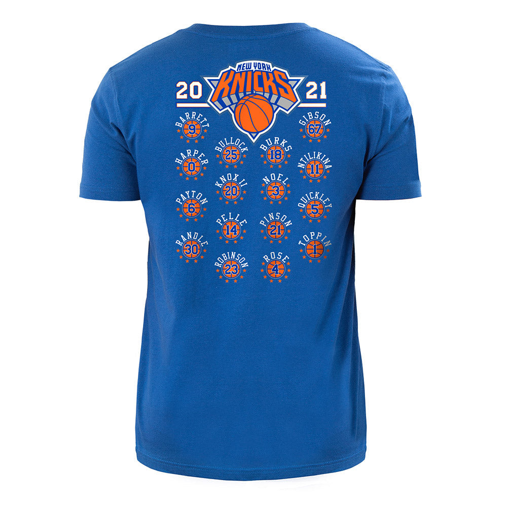 Mens New Era We Here Roster Tee Royal