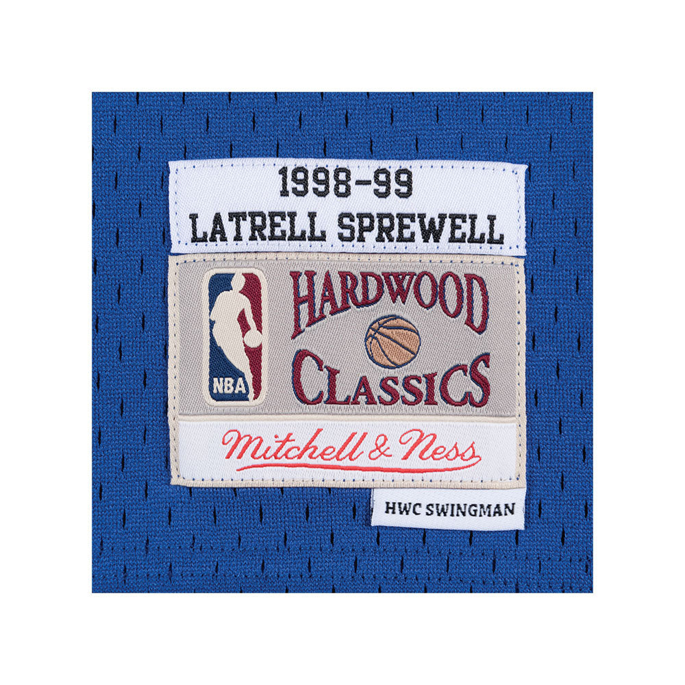 Latrell Sprewell Mitchell & Ness 98-99 Road Swingman Jersey