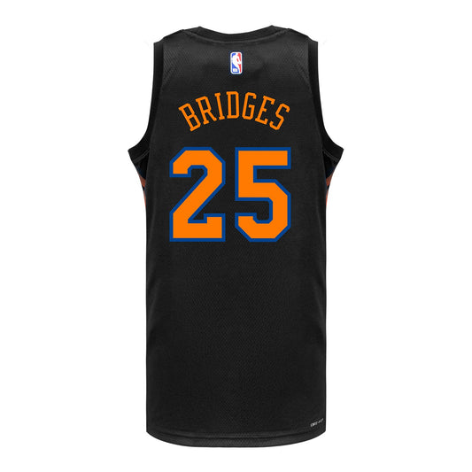 Mikal Bridges Nike Black Statement Swingman Jersey