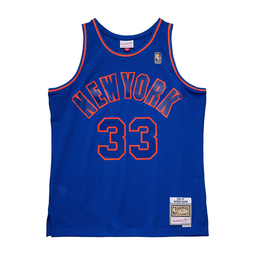 HWC Knicks Swingman Jersey Patrick Ewing 1996-97 Anniversary