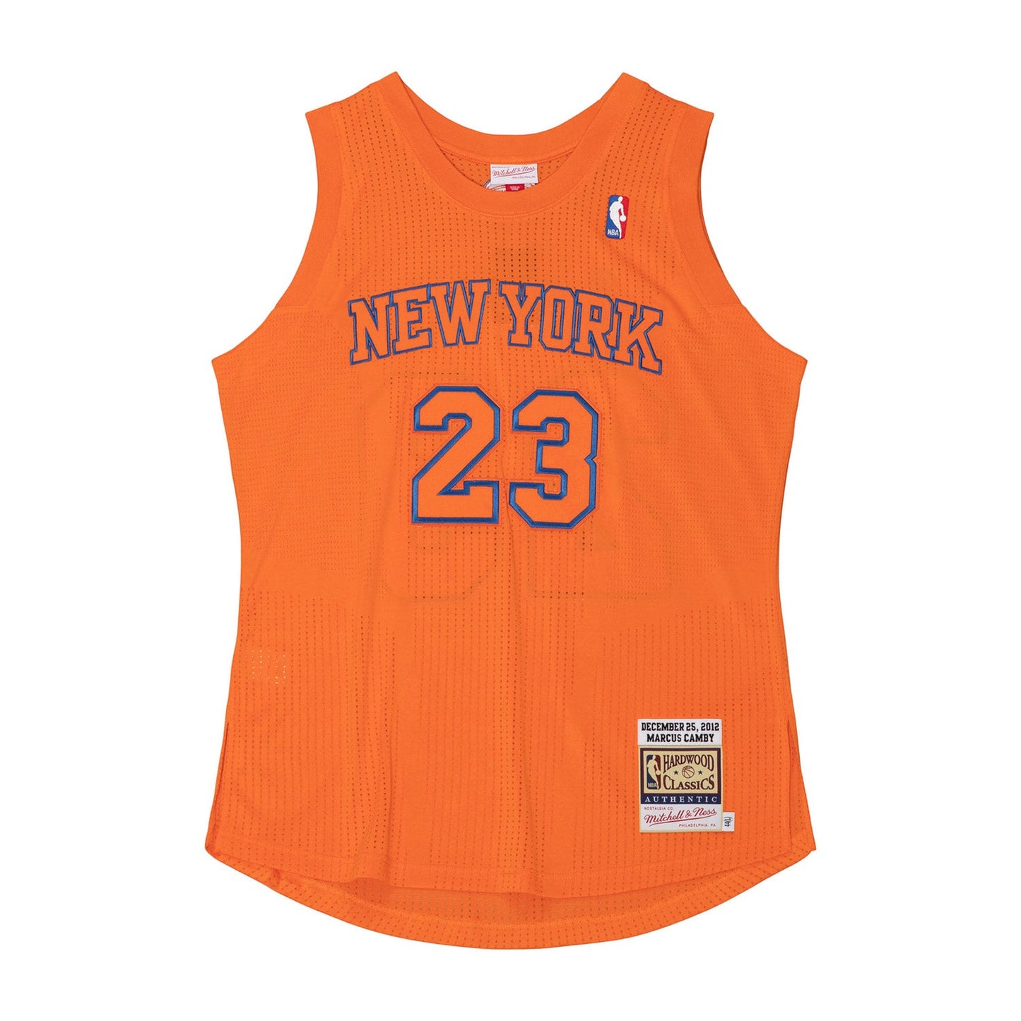 Mitchell & Ness Knicks 2012 Christmas Day Marcus Camby Jersey