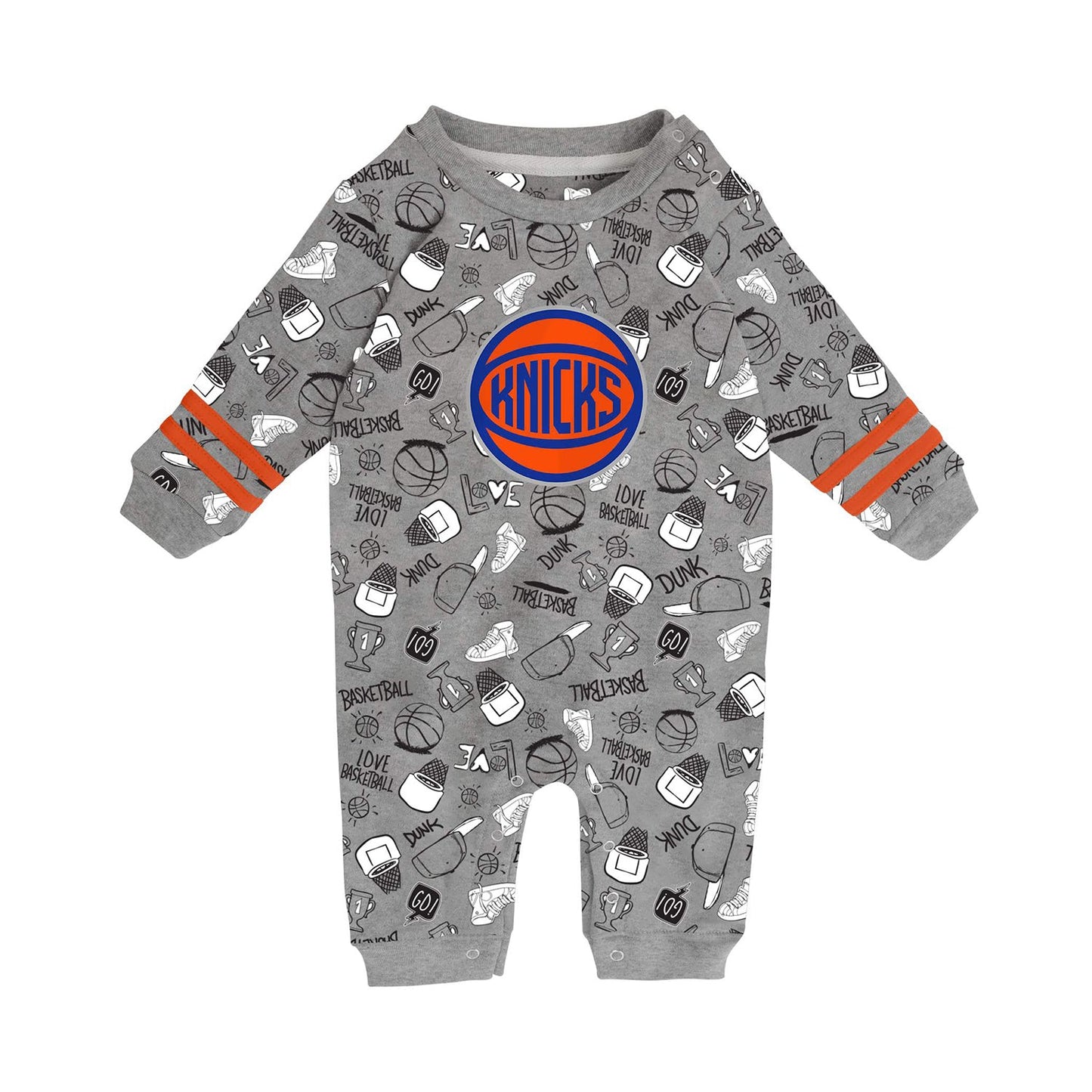 Infant Knicks Gifted Player Long Sleeve Coverall