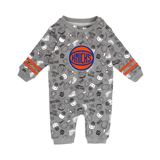 Infant Knicks Gifted Player Long Sleeve Coverall