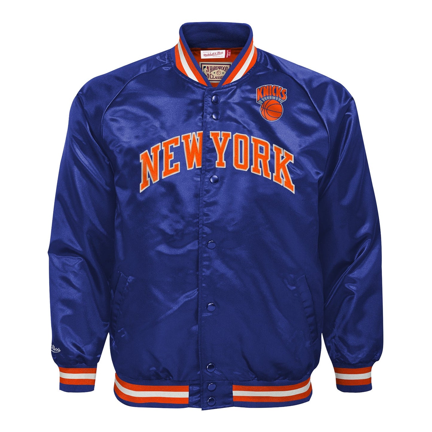 Mitchell & Ness Youth Knicks Satin Jacket