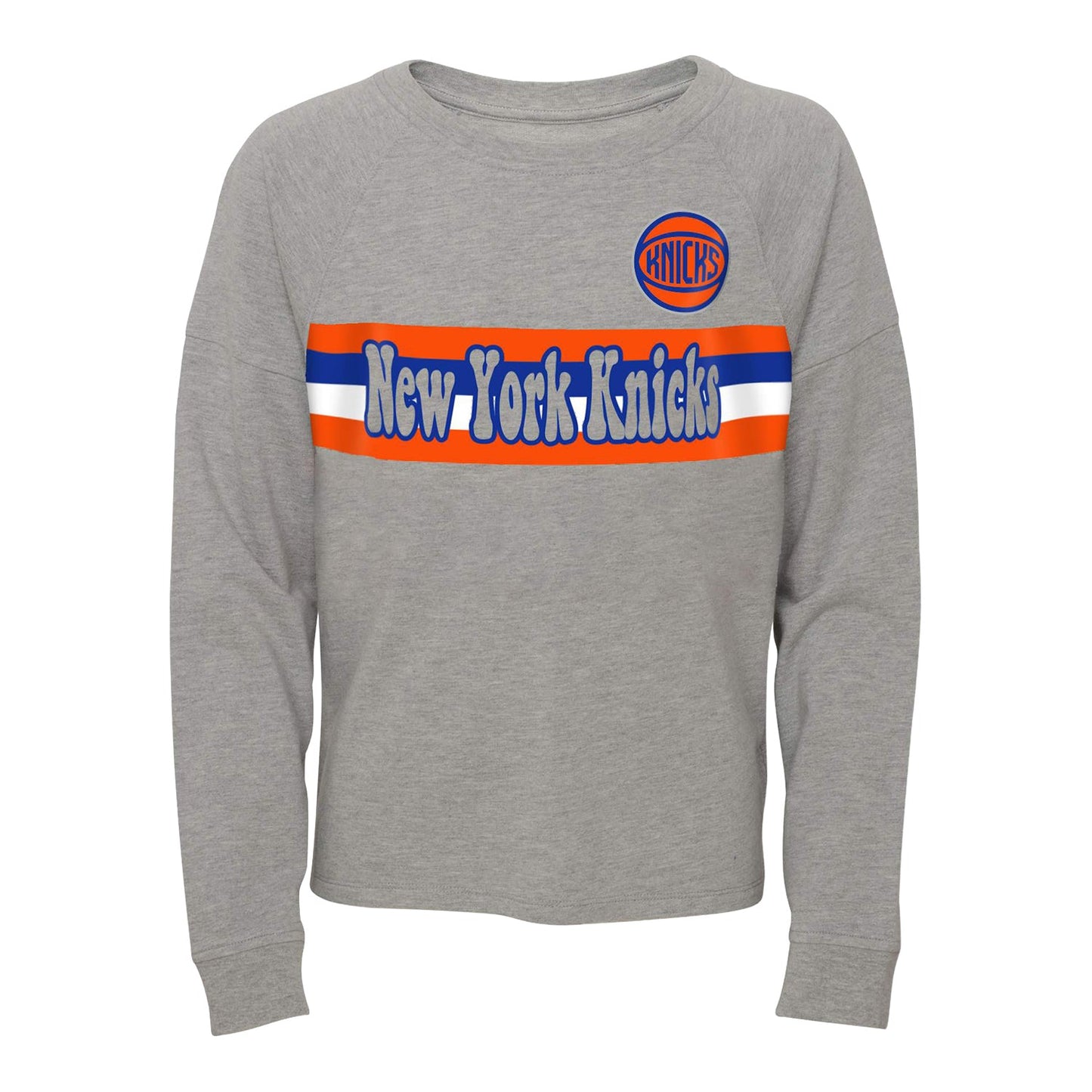 Girls Knicks Fashion Long Sleeve Tee