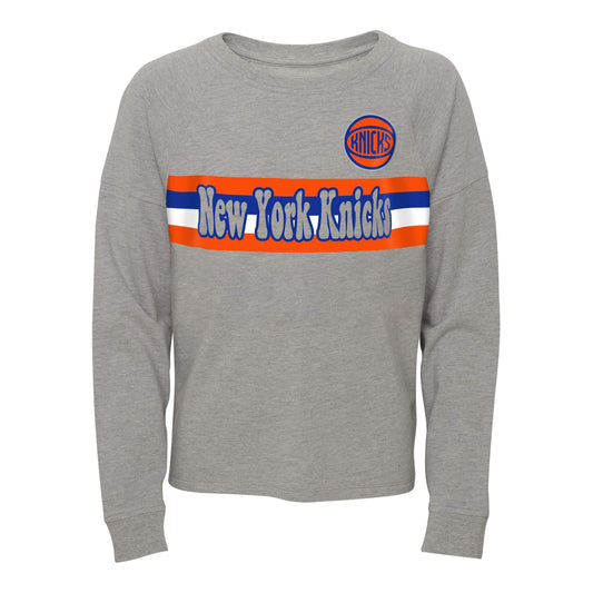 Girls Knicks Fashion Long Sleeve Tee