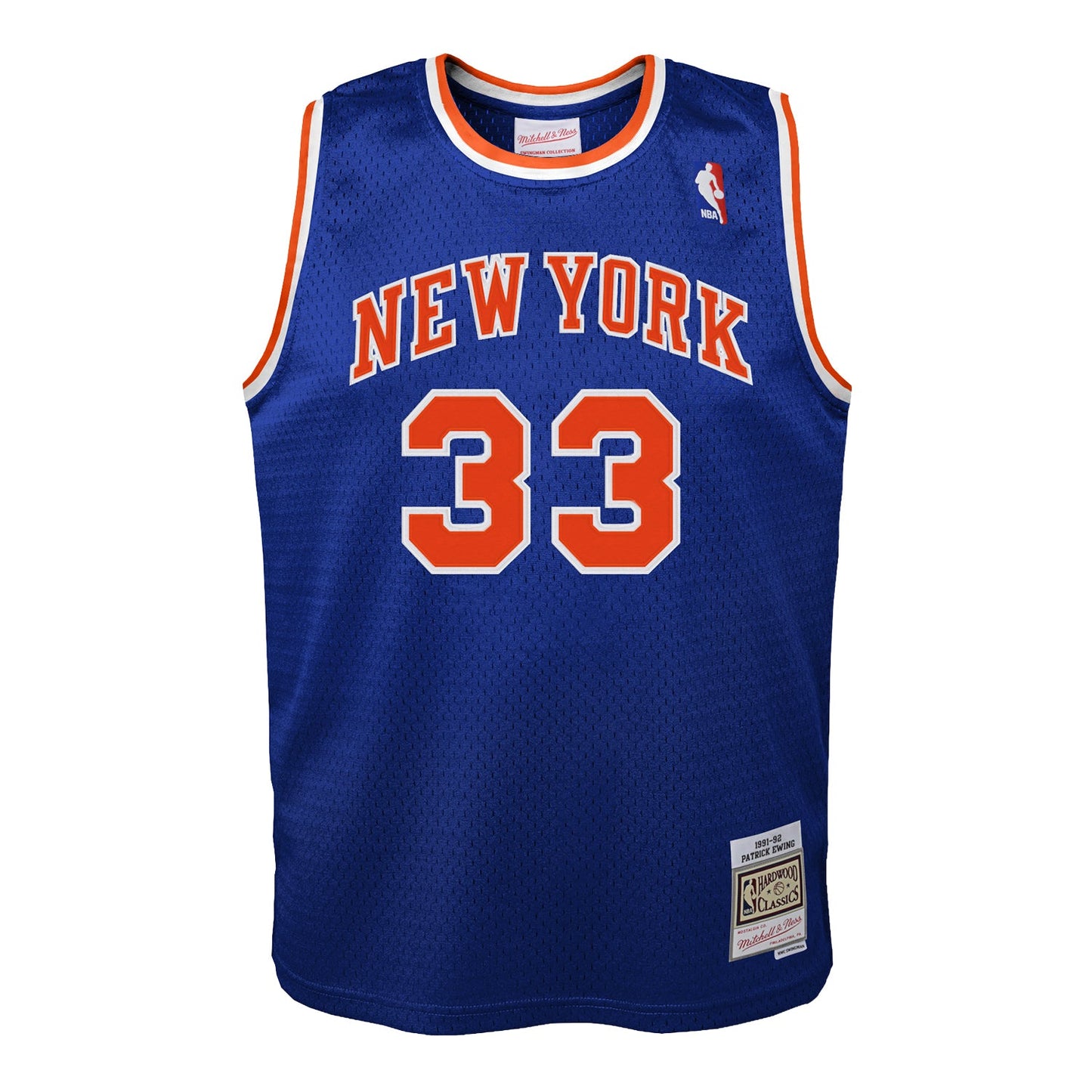 Mitchell & Ness Youth Knicks Patrick Ewing Swingman Jersey