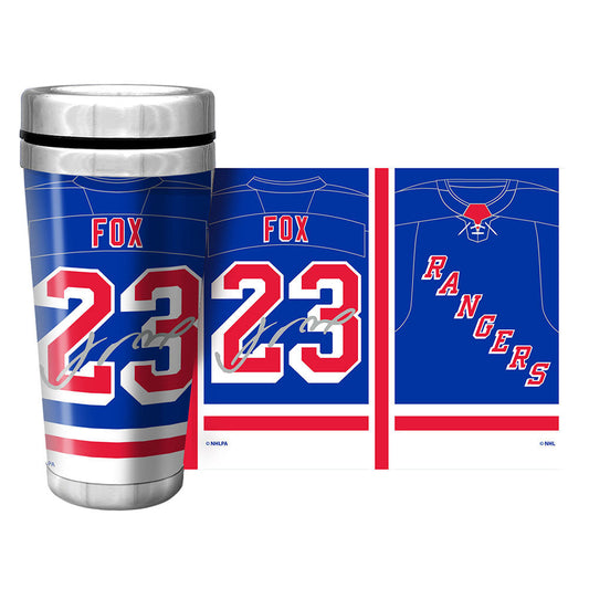 Mustang Adam Fox 16 oz. Full Wrap Jersey Tumbler