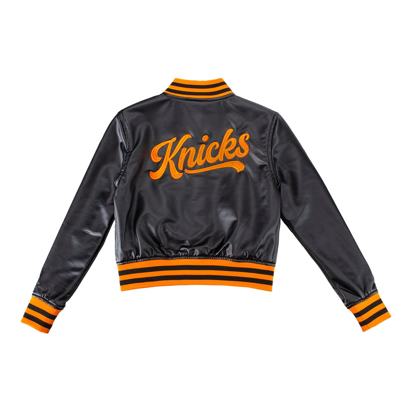 Kids Wild Collective Knicks Metallic Bomber Jacket