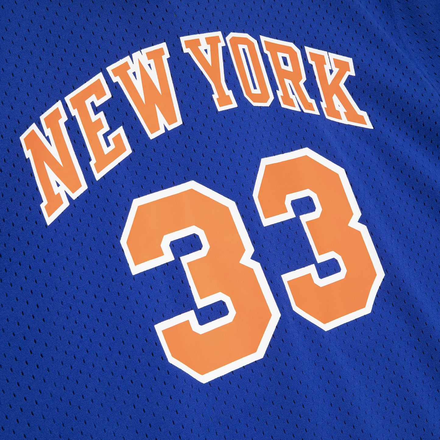 Mitchell & Ness Knicks 1996 Ewing Mesh Short Sleeve Hood