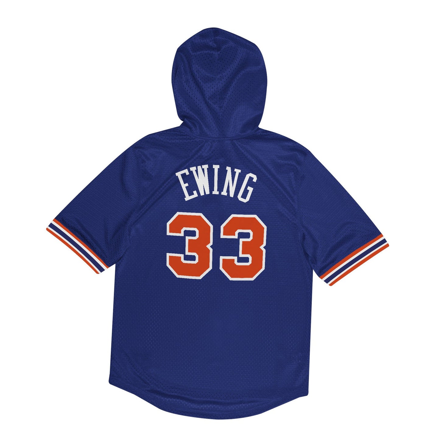 Mitchell & Ness Knicks 1996 Ewing Mesh Short Sleeve Hood