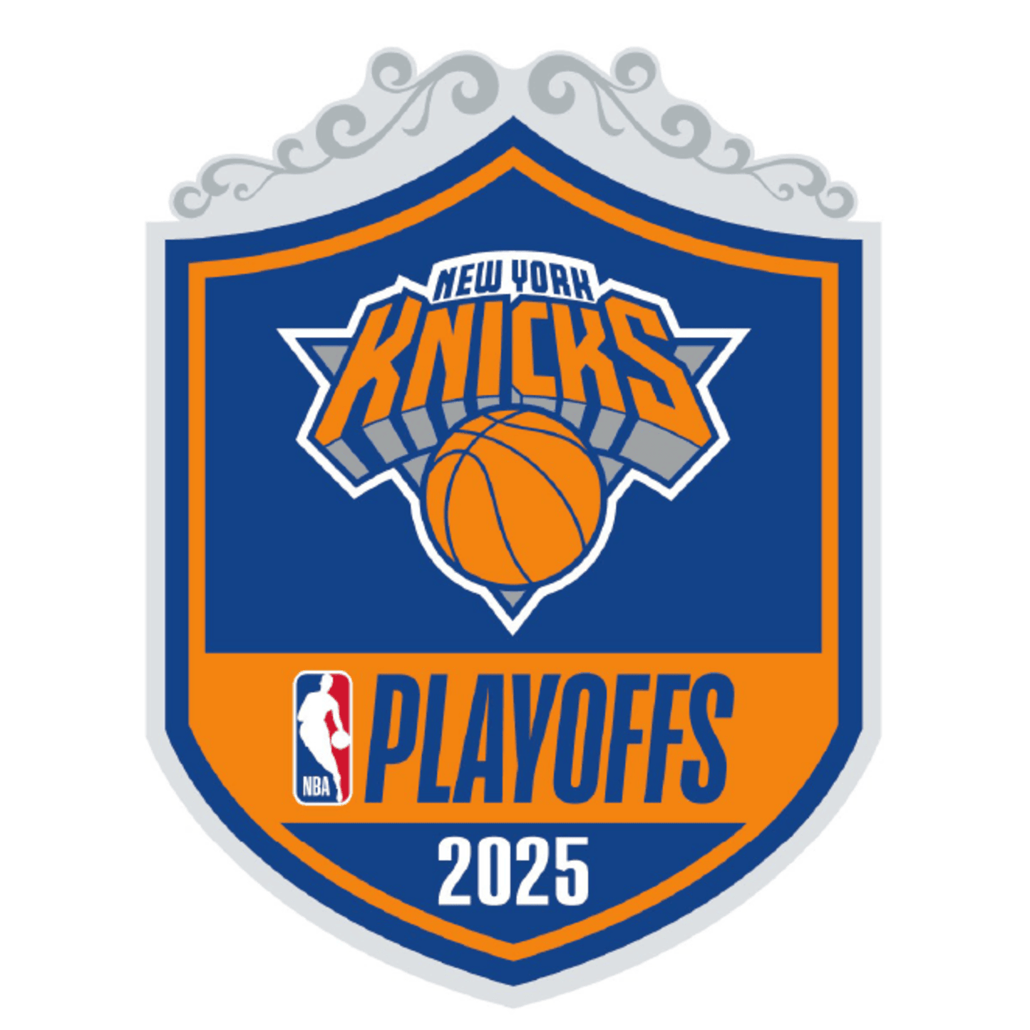 Knicks 2025 Playoff Pin