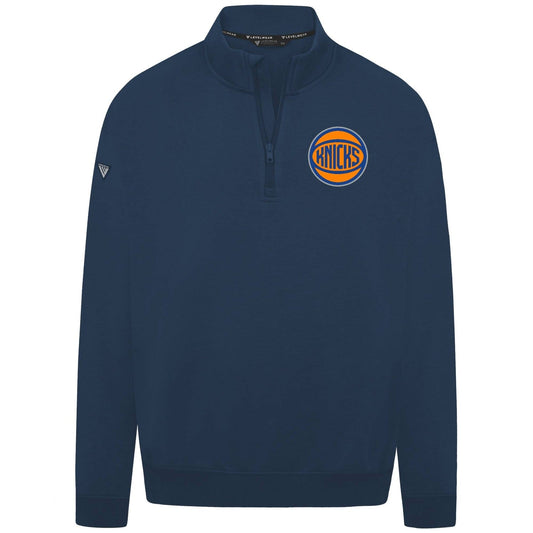 Levelwear Knicks Chenille Logo Murray Fleece 1/4 Zip