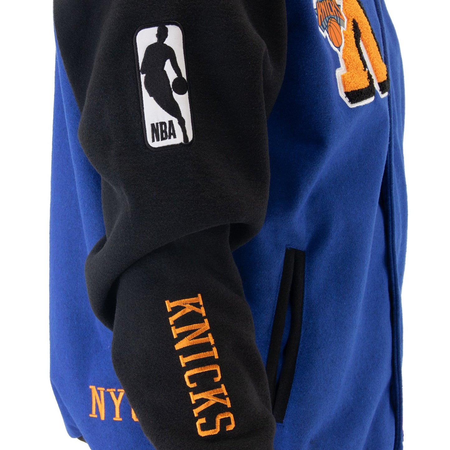 FISLL Knicks MLK Varsity Jacket