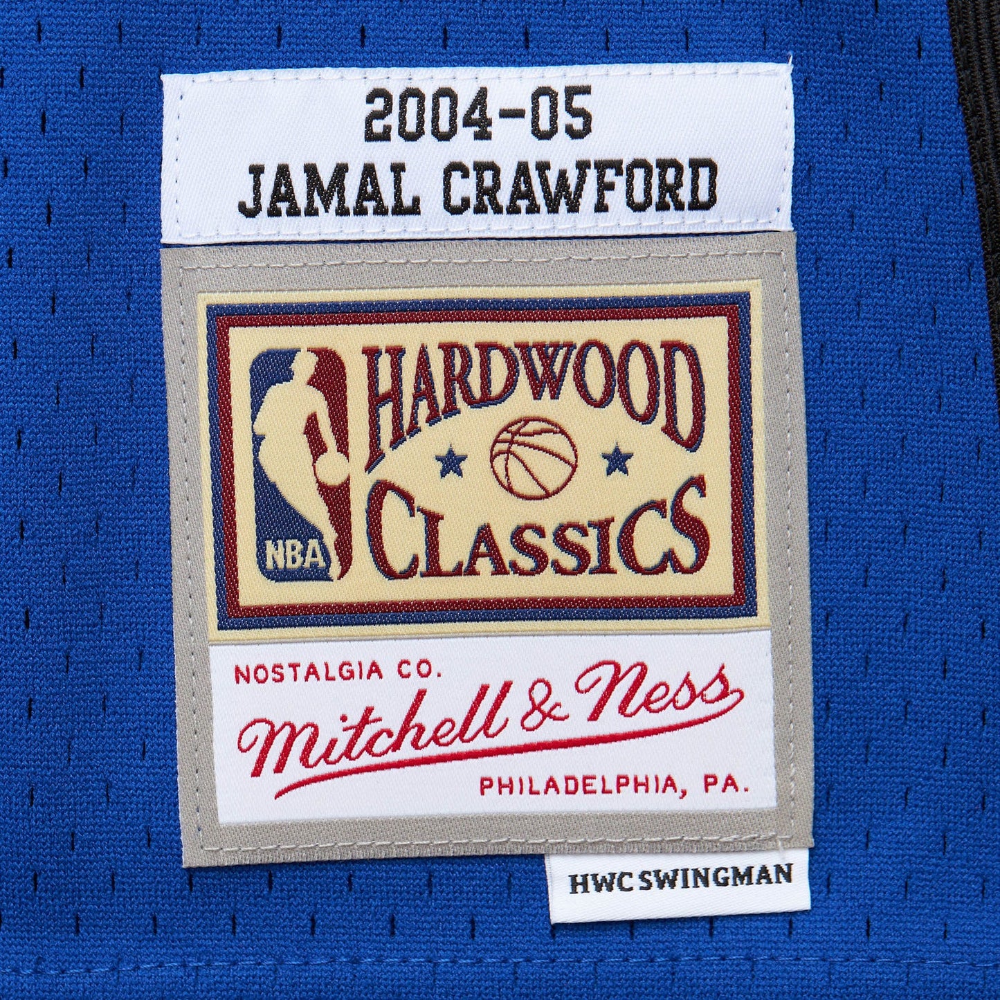 Jamal Crawford Mitchell & Ness 2004 Swingman Jersey