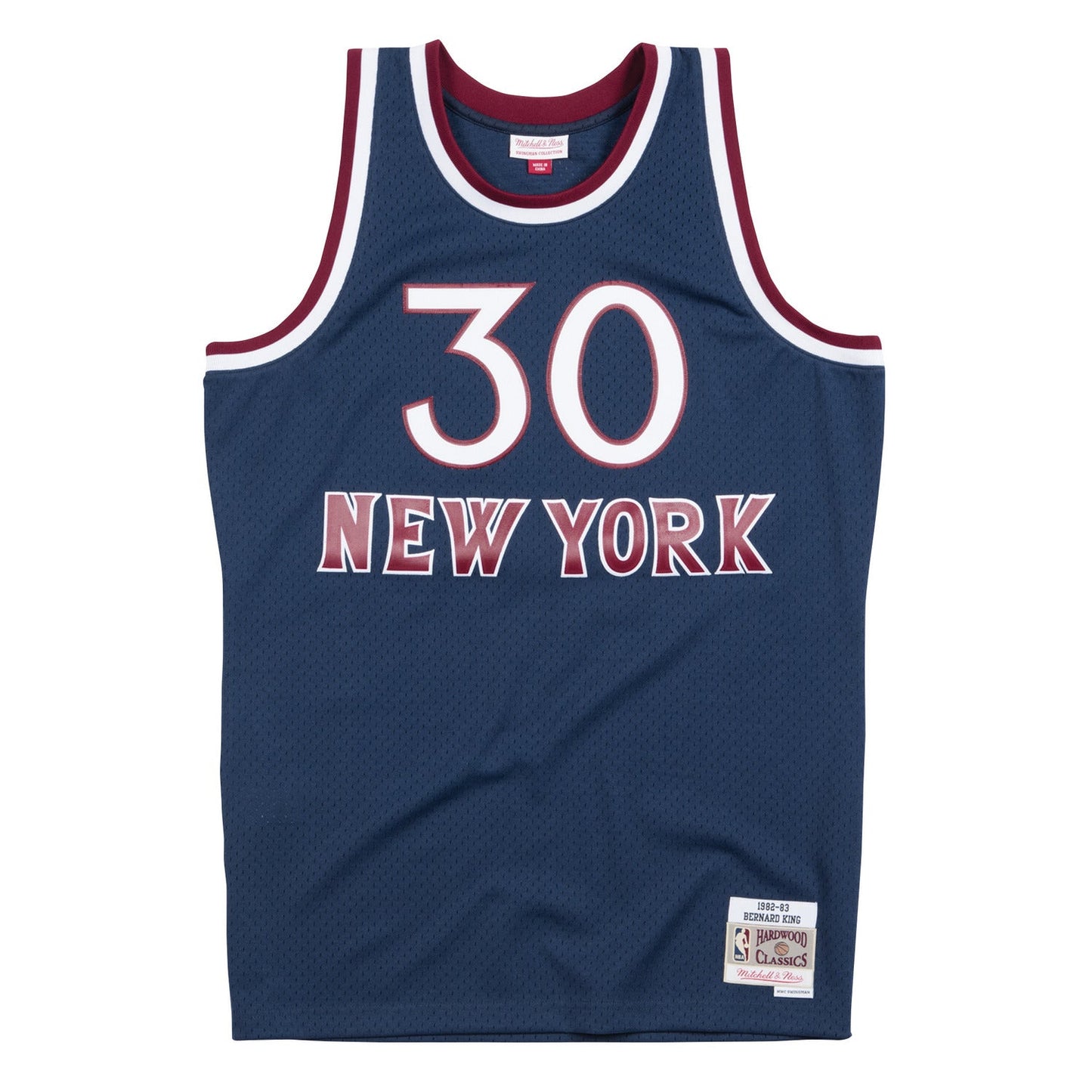 Mitchell & Ness Knicks 1982 Bernard King Road Jersey